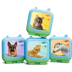 Tonies - Tierisch! - Beste Freunde - Clever Tonie SET - Kinder-Musikboxen mit interaktiven Geschichten für kreative Spielstunden, ideal für kleine Entdecker. Jetzt für 29.99 €!