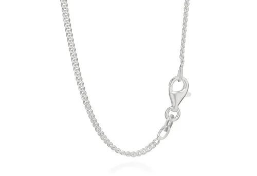 NKlaus 40cm Panzerkette Silber 925 - Elegante Halskette für Herren und Damen - Ketten für Herren - Hochwertige 40cm Panzerkette aus 925 Sterling Silber, robust und elegant, ideal für den täglichen Gebrauch und als perfektes Geschenk.