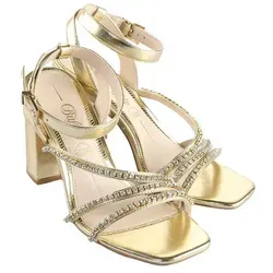 Buffalo Buffalo Charlotte Ice Vegan Nappa High-Heel-Pumps goldfarben 41 EU