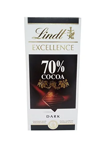 Lindt Excellence Chocolate – 70 Prozent Coca Dark, 100 g