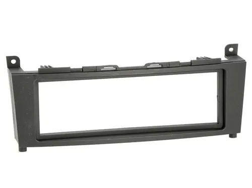 Radioblende für MERCEDES C-Klasse(W204) ab 2007 1DIN Farbe schwarz Einbaurahmen