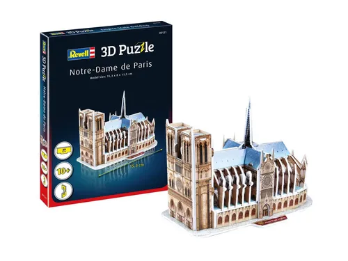 Revell 3D-Puzzle Notre-Dame de Paris, Anzahl Teile: 39 00121