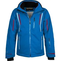Bergson Skijacke RILEY Herren - Wasserdicht & Warm Wattiert - Herren Skijacke in Größe 56, blau. Ideal für kalte Tage: 20000 mm wasserdicht und warm wattiert. Perfekt für Outdoor-Aktivitäten und den täglichen Einsatz.