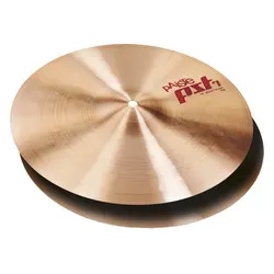 Paiste PST7 Heavy HiHat 14" - Hochwertige Becken für jeden Musikstil - Becken, aus CuSn8 Bronze mit traditionellem Finish für warmen Klang. Ideal für Rock, Hard-Rock und Metal. 3 Jahre Garantie und 30 Tage Geld-zurück-Garantie.