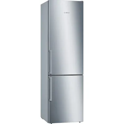 Bosch KGE398IBP - Energieeffiziente Kühlgefrierkombination, VitaFresh-Technologie für längere Frische und leiser Betrieb