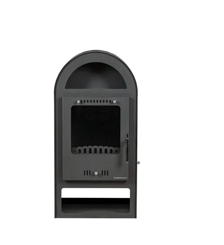 Hosseven 5035 Efes C - Kaminofen 7,8 kW - Kaminofen für den Innenbereich mit Sichtfenster und Selbstschließender Tür, ideal für Räume von 25-50 m², Energieeffizienzklasse A und BImSchV Stufe 2.