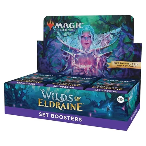 Magic: The Gathering Wildnis von Eldraine Set-Booster-Display - 30 Booster mit 360 Karten, für ein einzigartiges Pack-Öffnungserlebnis mit seltener und glänzender Folienkarte