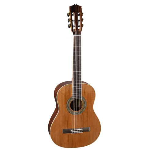 Fame Bonita Cedro 3/4 Konzertgitarre - Gitarren: Hochwertige Akustik-Gitarre mit Massivholzdecke für kraftvollen Klang und einfache Bespielbarkeit, ideal für junge Musiker.