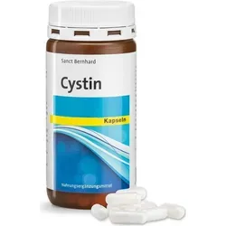 Sanct Bernhard Cystin-Kapseln | Haut, Haare & Nägel stärken - Multivitaminpräparate & Mineralien – Unterstützt die Gesundheit von Haut, Haaren und Nägeln mit L-Cystin, L-Arginin, Zink und Vitamin B6, 120 Kapseln für 1 Monat.