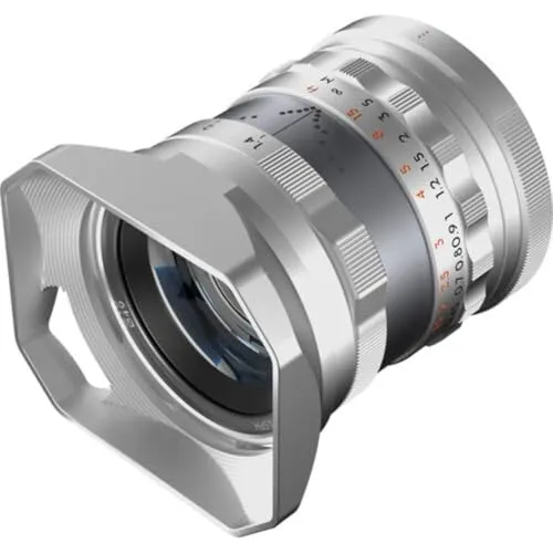 Thypoch Simera 35mm f1,4 Fujii X silber - Kamera- & Video-Objektive mit einer Blende von F1,4 für beeindruckendes Bokeh und Tiefeneffekte, ideal für kreative Fotografie.