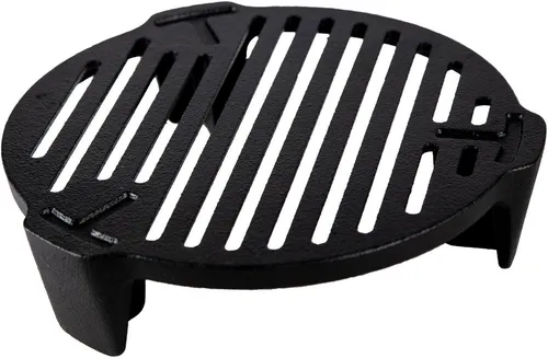 Grillfürst Dutch Oven Einsatz Ø 28 cm - Hochwertiger Gusseisen-Stapelrost für Dutch Oven DO 9, ideal zur Vermeidung von Anbrennen und als zusätzliche Gar-Ebene. Perfekt für die Outdoor-Küche!