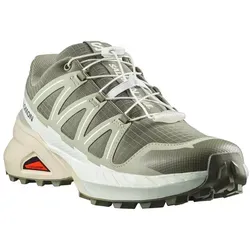 SALOMON Damen Trailrunningschuhe SPEEDCROSS PEAK W Dlicgr/Asparg - Trailrunning-Schuh mit SensiFit Konstruktion für optimalen Halt, Quicklace für schnelle Anpassung und Contagrip Außensohle für hervorragende Trittfestigkeit – ideal für jedes Terrain.