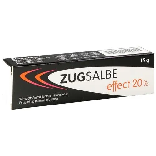 Infectopharm ZUGSALBE effect 20% Salbe 15 g - Arzneimittel zur Linderung von Hautbeschwerden, hochwirksam mit 20% Wirkstoffgehalt, ideal für schnelle Hilfe bei Hautproblemen.