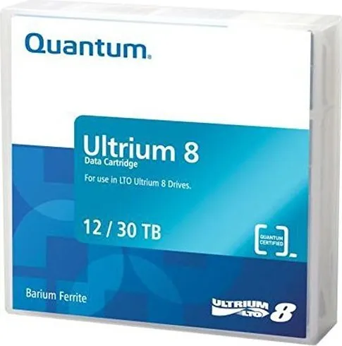 Quantum - LTO Ultrium WORM 8 - 12 TB / 30 TB - Brick Red, Grau