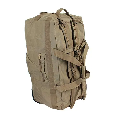 Mil-Tec M.Rollen Kampftrageseesack, Coyote - Robuster und vielseitiger Kampftrageseesack für Outdoor-Abenteuer, ideal für Camping und Militär, in trendiger Coyote-Farbe.