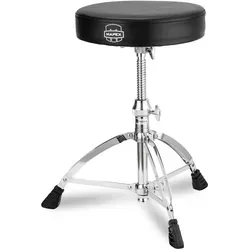 Mapex MXT660 Drum Hocker - Ergonomischer Drumhocker - Zubehör für Schlaginstrumente mit ergonomisch geformter Sitzfläche und verbesserter Stangenaufnahme für stabilen Halt, ideal für lange Übungseinheiten.