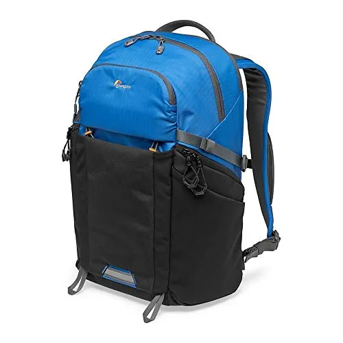 Lowepro Photo Active BP 300 AW Rucksack blau - Kamerataschen – Wetterfester Rucksack mit Platz für Kameraausrüstung und persönlichen Gegenständen, ideal für Outdoor-Abenteuer.