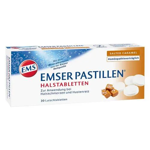 Emser Pastillen Halstabletten salted Caramel Lutschpastillen 30 St