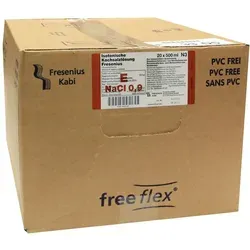 Fresenius freeflex ISOTONISCHE Kochsalzlösung 20X500 ml