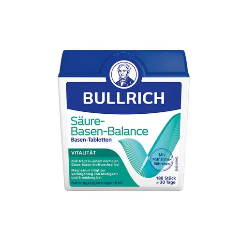 Bullrich Säure Basen Balance Tabletten Inhalt: 158 g