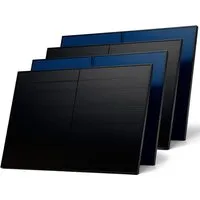 SUNNIVA® Solarpanel FULL BLACK Bifazial 500W - Bifaziales Glas/Glas Solarmodul mit 500W Nennleistung, ideal für Balkonkraftwerke. Hohe Energieausbeute durch beidseitige Lichtnutzung und wetterfeste Bauweise.