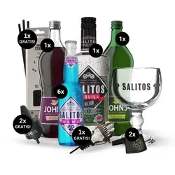 SALITOS Salrita-Cocktail-Paket WILD BERRY - Sonstige Weine - Mixe bis zu 6 köstliche Cocktails mit unserem kompletten Paket, inklusive Gläsern und hochwertigen Zutaten für unvergessliche Abende.
