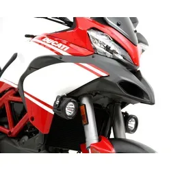Denali Zusatzscheinwerferhalter für Ducati Multistrada 950/1200/1260 - Robuste und langlebige Halterung für DENALI-Fernscheinwerfer, perfekt für Ihre Ducati Multistrada. Inklusive aller Montagekomponenten für eine einfache Installation.