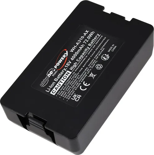 Powery High-Power Akku für Sileno City 250 - Standard-Akkus für Gardena Sileno City 250 Mähroboter, leistungsstarker 4000 mAh Li-Ion Akku für längere Mähzeiten und zuverlässige Leistung.