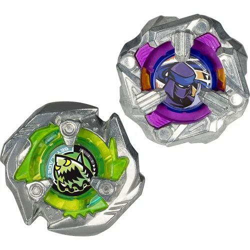 Hasbro Beyblade X Gale Wyvern 3-60T & Sword Dran 3-80B Dual Pack - Erlebe packende Battles mit dem Beyblade X Dual Pack! Mit austauschbaren Teilen und dem X-Celerator Beschleunigungssystem für extreme Geschwindigkeiten. Perfekt für angehende Meister!
