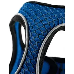 HUNTER HILO COMFORT Geschirr für kleine Hunde - Leichtes Hundegeschirr mit innovativem 3D-Mesh-Material für optimale Passform und Tragekomfort. Ideal für warme Tage mit kühlendem Effekt und verbesserter Sichtbarkeit dank reflektierenden Elementen.