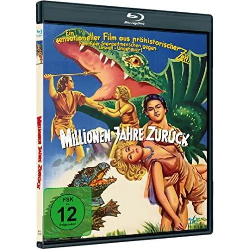 MILLIONEN JAHRE ZURÜCK - DAS ERWACHEN DER WELT - VICTOR MATURE Blu-Ray - Fesselnder Abenteuerfilm auf Blu-Ray, der die Zuschauer in eine andere Zeit entführt und mit beeindruckenden Bildern begeistert.