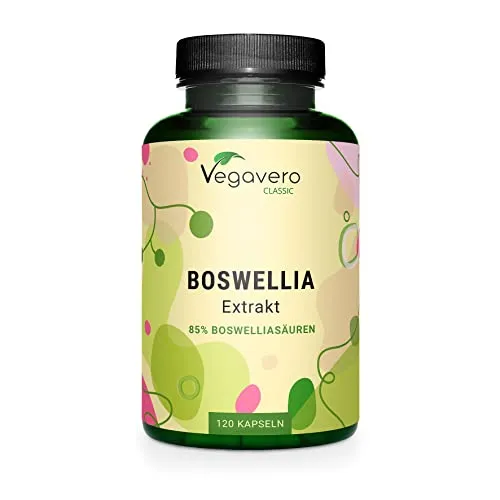 Vegavero Weihrauchkapseln hochdosiert | Premium Extrakt 15:1 | 100% Boswellia Serrata - Hochdosierte Kapseln mit 630 mg Boswellia Serrata Extrakt (15:1), laborgeprüft und vegan. Ideal für eine bewusste Ergänzung in der täglichen Ernährung, ohne Zusatzstoffe, hergestellt in Deutschland.
