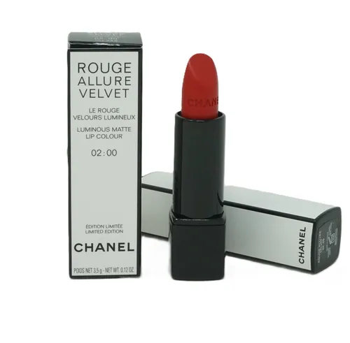 Chanel Rouge Allure Velvet Nuit Blanche 3,5 g - Lippenstift mit samtiger Textur, langanhaltender Farbe und elegantem Finish für einen luxuriösen Look.