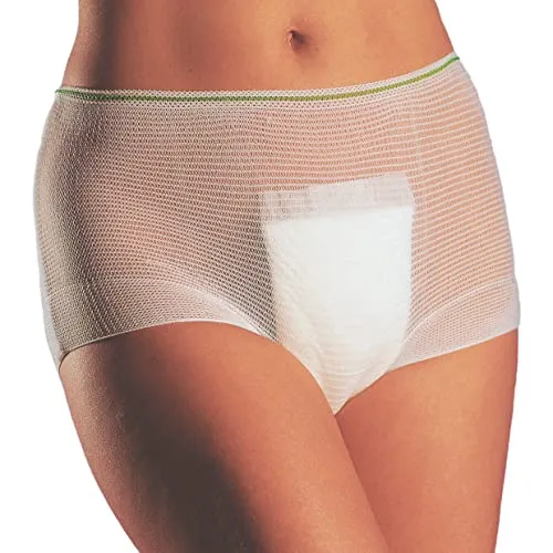 Seni Fix Basic Netzhose - 100 Stück, L - Inkontinenzeinlagen: Elastische Netzhose mit hoher Taille für sicheren Halt, ideal für mehrfachen Gebrauch und latexfrei. Perfekt für Übergewichtige.
