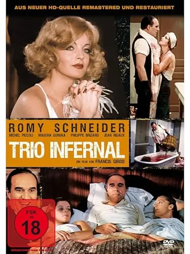 Trio Infernal – Kult-Skandalfilm & True-Crime-Drama mit Romy Schneider, Michel Piccoli & Mascha Gonska – Ungekürzte restaurierte DVD-Edition