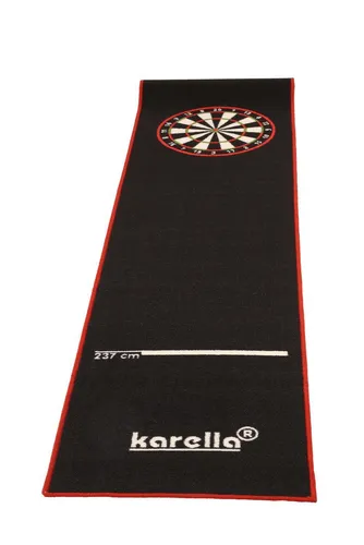 Karella Dartmatte Premium Velour | Dart Mat Teppich für Dartscheiben Dart Boards