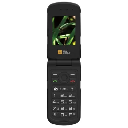 AGM M10 4G (2025) Seniorenhandy - Klapp-Handy mit 4G für Senioren, benutzerfreundliches Design und große Tasten für einfache Bedienung.