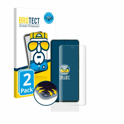 Full-Cover Schutz Folie für realme 11 Pro 3D Curved Edge Display 2x