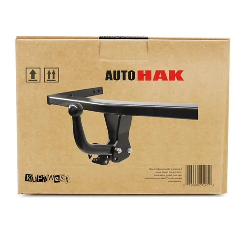 Starre Anhängerkupplung für Ford Transit Custom 2016-2023 - Hochwertige starr Anhängerkupplung von Auto Hak, keine Eintragung in Fahrzeugpapiere notwendig, ideal für eine Anhängelast von bis zu 2800 kg.