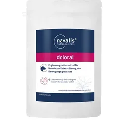 navalis doloral Dog Pulver | 160 g - Gelenk- & Knochenschutz für Hunde, unterstützt akute und chronische Gelenkprobleme mit einzigartiger Wirkstoffkombination aus Curcumin, Teufelskralle und Ingwer für mehr Bewegungsfreude.