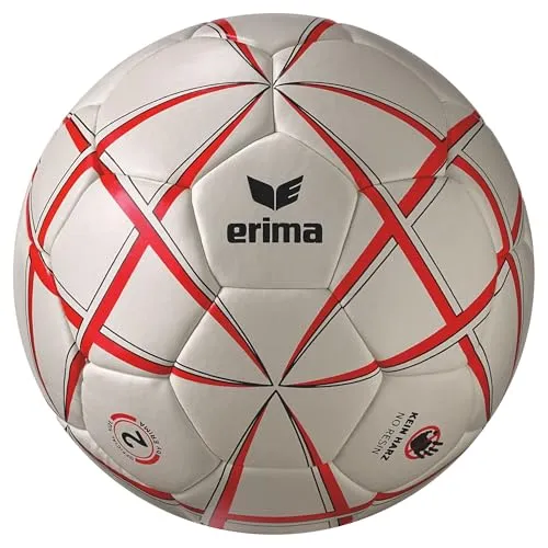 Erima Magic White Pro Handball (7202508), weiß/rot, 2