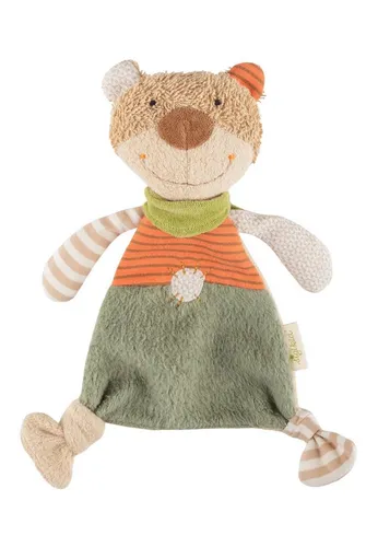 Sigikid Schnuffeltuch Schmusetuch Natural Stripes - Stilltücher aus der sigikid GREEN Kollektion: 100 % organische Stoffe und Schafschurwolle, ideal als erster Freund und Kuscheltier für Babys – sicher und hochwertig verarbeitet.