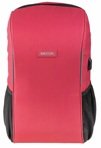 BESTLIFE Relleu TravelSafe Rucksack für Laptop bis 15,6 Zoll - Notebook-Koffer & -Taschen mit USB-Connect, diebstahlsicherer Tasche und gepolstertem Design für optimalen Schutz und Komfort unterwegs.