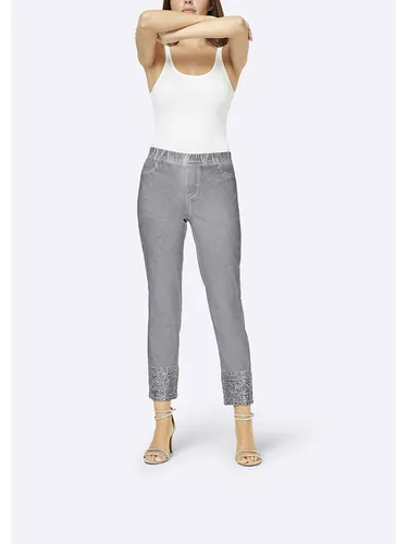 WITT WEIDEN Jeggings in Grau, Größe 20, Damen