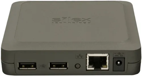 Silex DS-510 Geräteserver - Geräteserver mit 2 Anschlüssen, 1GbE und USB 2.0, ideal für die nahtlose Integration von USB-Geräten ins Netzwerk.