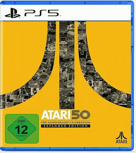 Atari 50: The Anniversary Celebration Expanded Edition - PS5 - Spiele für PlayStation 5 mit über 140 klassischen Spielen, erstklassiger Emulation und exklusiven Interviews – ein Muss für jeden Videospiel-Fan und Sammler!