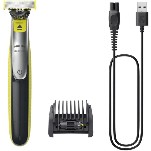 Philips One Blade QP2734/20 - Elektrischer Rasierer für präzises Trimmen und Rasieren, vielseitig und hautschonend