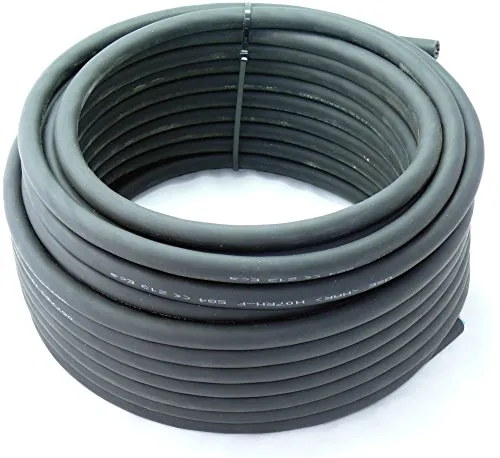 netbote24 H07RN-F 5g 4 Baustellenkabel 15m - Robustes Industriekabel für Außenbereich, ölbeständig und temperaturbeständig von -25°C bis +55°C, ideal für Baustellen und Gewerbe mit 38 Ampere Belastbarkeit.