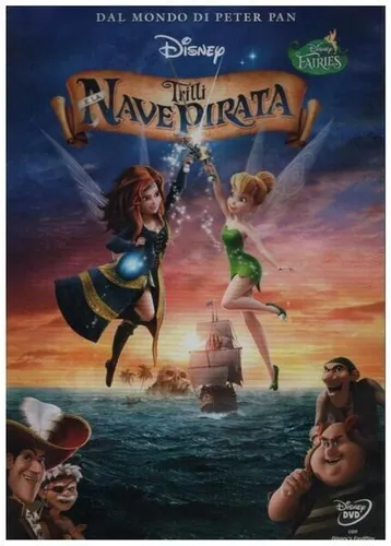 DVD Walt Disney Trilli Nave Pirata / The Pirate Fairy ITALIAN / ENGLISH A.O.