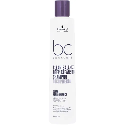 Schwarzkopf BC Clean Balance 250ml Tiefenreinigendes Haarshampoo